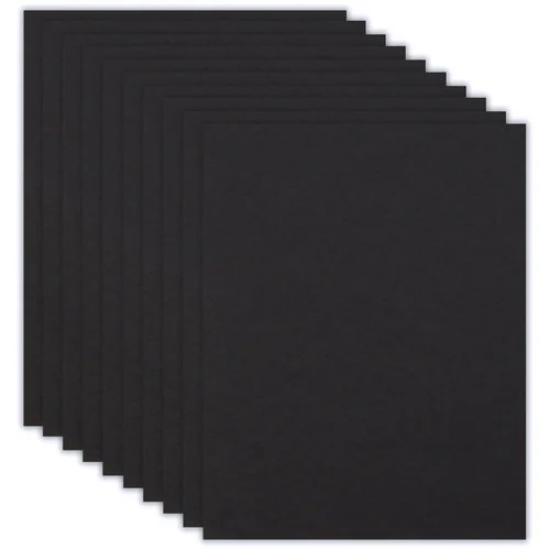 Scrapbook.com - 8.5 x 11 Chipboard - 1X Heavy - 50pt - Black - Ten Sheets 1 Scrapbook.com - 8.5 x 11 Chipboard - 1X Heavy - 50pt - Black - Ten Sheets