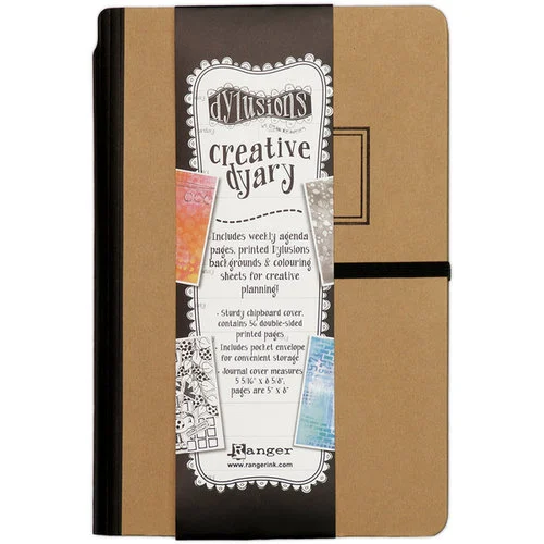 Ranger Ink - Dylusions Creative Dyary - Undated 1 Ranger Ink - Dylusions Creative Dyary - Undated