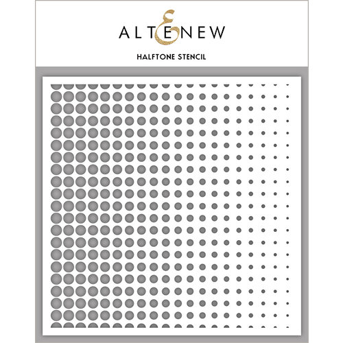Altenew - Stencil - Halftone 1 Altenew - Stencil - Halftone