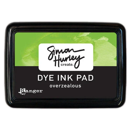 Ranger Ink - Simon Hurley - Dye Ink Pad - Overzealous 1 Ranger Ink - Simon Hurley - Dye Ink Pad - Overzealous