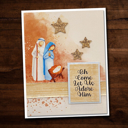 Paper Rose - 6 x 6 Collection Pack - Christmas Night