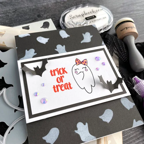 Scrapbook.com - Clear Photopolymer Stamp Set - Boo-tiful 4 Scrapbook.com - Clear Photopolymer Stamp Set - Boo-tiful