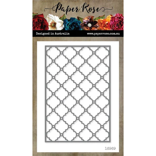 Paper Rose - Dies - Quatrefoil Background Layer 1 1 Paper Rose - Dies - Quatrefoil Background Layer 1
