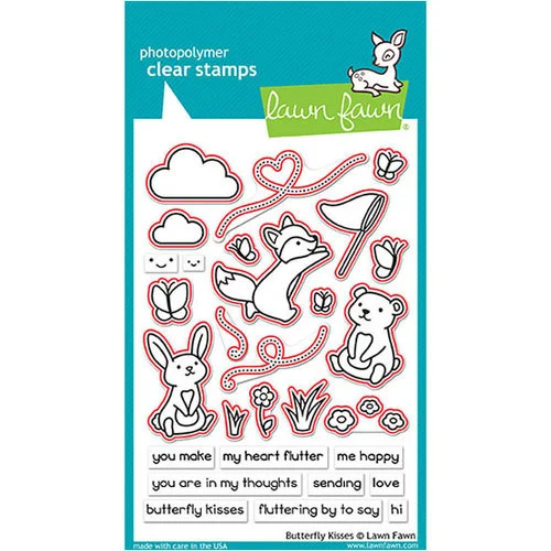Lawn Fawn - Lawn Cuts - Dies - Butterfly Kisses 1 Lawn Fawn - Lawn Cuts - Dies - Butterfly Kisses