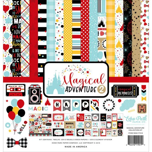 Echo Park - Magical Adventure 2 Collection - 12 x 12 Collection Kit 1 Echo Park - Magical Adventure 2 Collection - 12 x 12 Collection Kit