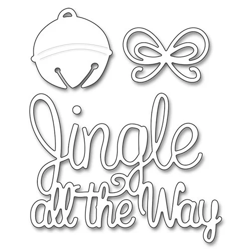 Penny Black - Christmas - Creative Dies - Jingle Bells 1 Penny Black - Christmas - Creative Dies - Jingle Bells