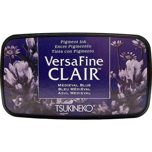 Tsukineko - VersaFine Clair - Ink Pad - Medieval Blue 1 Tsukineko - VersaFine Clair - Ink Pad - Medieval Blue