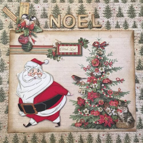 Sizzix - Tim Holtz - Thinlits Dies - Vault Jolly St. Nick 6 Sizzix - Tim Holtz - Thinlits Dies - Vault Jolly St. Nick
