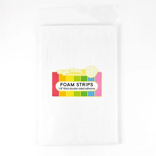 Waffle Flower Crafts - Double Sided Adhesive Foam Strips - 0.12 Inch
