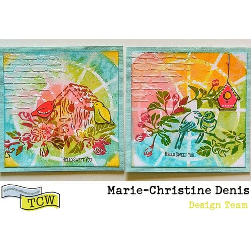 The Crafter's Workshop - Stencil Butter - Turquoise 10 The Crafter's Workshop - Stencil Butter - Turquoise