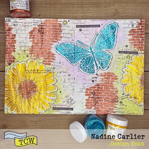 The Crafter's Workshop - Stencil Butter - Turquoise 12 The Crafter's Workshop - Stencil Butter - Turquoise