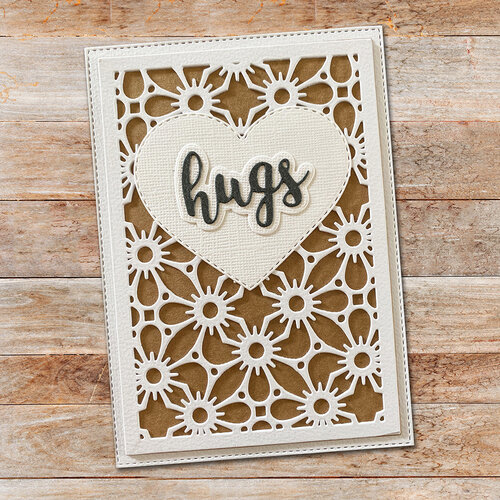 Paper Rose - Dies - Hugs Layered