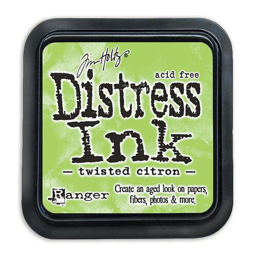 Ranger Ink - Tim Holtz - Distress Ink Pad - Twisted Citron 1 Ranger Ink - Tim Holtz - Distress Ink Pad - Twisted Citron