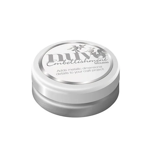 Nuvo - Embellishment Mousse - Pure Platinum 1 Nuvo - Embellishment Mousse - Pure Platinum
