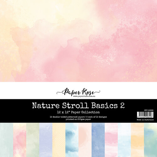 Paper Rose - 12 x 12 Collection Pack - Nature Stroll Basics 2 1 Paper Rose - 12 x 12 Collection Pack - Nature Stroll Basics 2