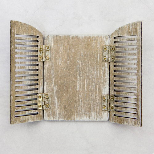 Prima - Memory Hardware Collection - Parisian Arch Shutters 2 Prima - Memory Hardware Collection - Parisian Arch Shutters