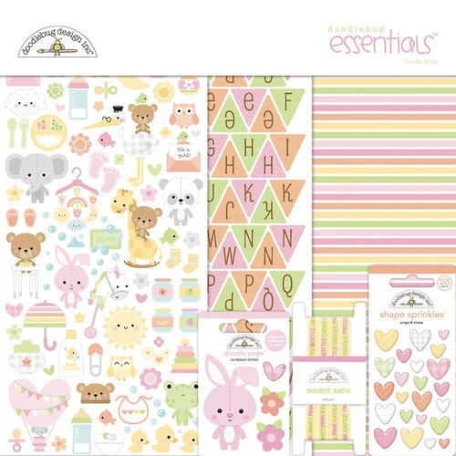 Doodlebug Design - Bundle of Joy Collection - Essentials Kit