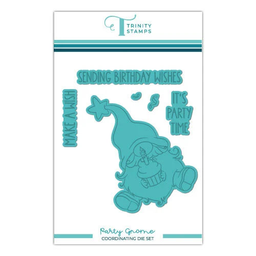 Trinity Stamps - Sweet Summer Celebration Collection - Dies - Party Gnome