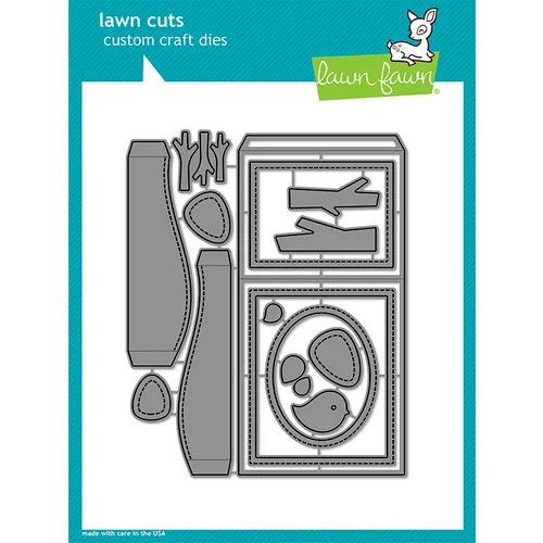 Lawn Fawn - Lawn Cuts - Dies - Shadow Box Card 1 Lawn Fawn - Lawn Cuts - Dies - Shadow Box Card