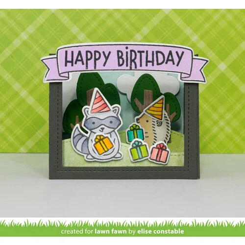 Lawn Fawn - Lawn Cuts - Dies - Shadow Box Card 6 Lawn Fawn - Lawn Cuts - Dies - Shadow Box Card