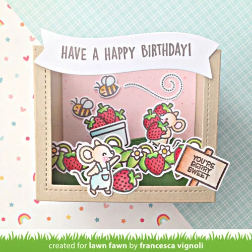 Lawn Fawn - Lawn Cuts - Dies - Shadow Box Card 7 Lawn Fawn - Lawn Cuts - Dies - Shadow Box Card