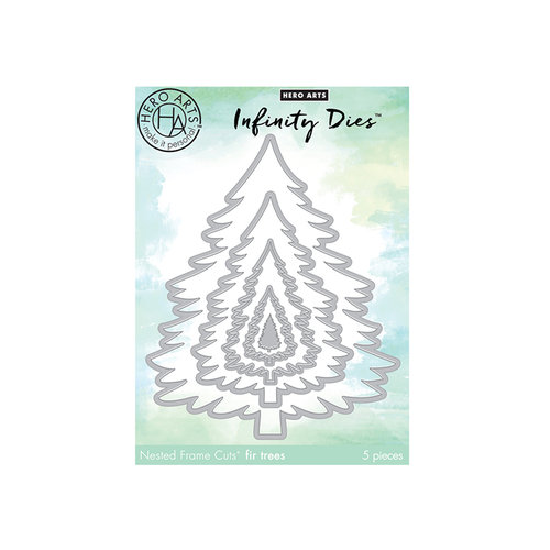 Hero Arts - Infinity Dies - Nesting Fir Trees 1 Hero Arts - Infinity Dies - Nesting Fir Trees