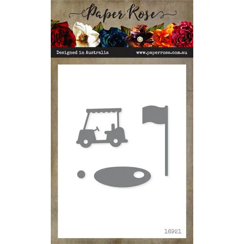 Paper Rose - Dies - Golf Accessories 1 Paper Rose - Dies - Golf Accessories