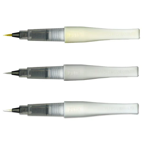 Kuretake - ZIG - Memory System - Wink of Stella II - 3 Color Set - Christmas Sparkle