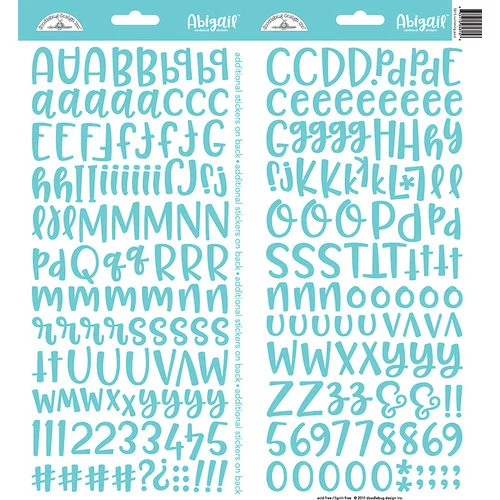 Doodlebug Design - Cardstock Stickers - Abigail - Swimming Pool 1 Doodlebug Design - Cardstock Stickers - Abigail - Swimming Pool