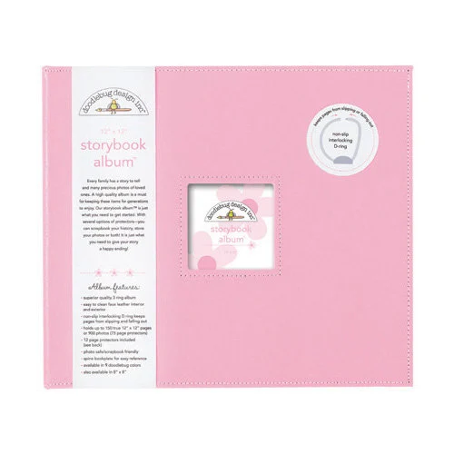 Doodlebug Design - 12 x 12 Storybook Album - Cupcake