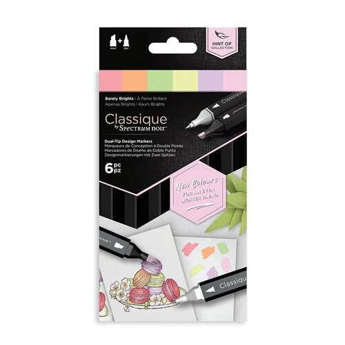 Crafter's Companion - Spectrum Noir - Classique Markers - Barely Brights
