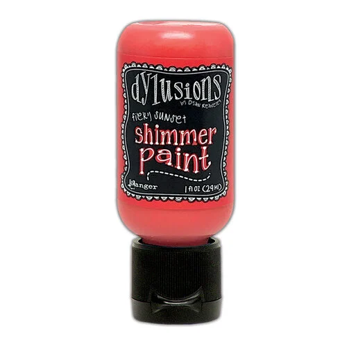 Ranger Ink - Dylusions Shimmer Paints - Fiery Sunset 1 Ranger Ink - Dylusions Shimmer Paints - Fiery Sunset