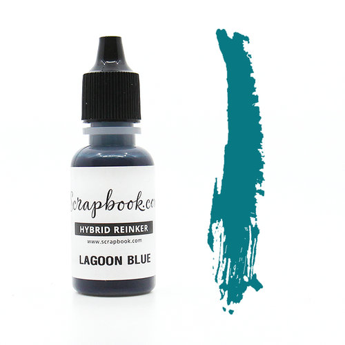 Scrapbook.com - Premium Hybrid Reinker - Lagoon Blue 1 Scrapbook.com - Premium Hybrid Reinker - Lagoon Blue