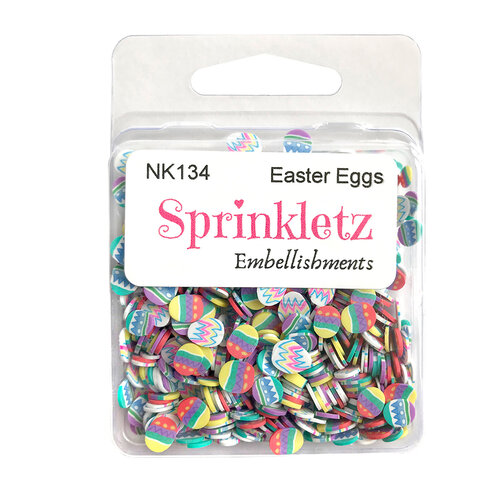 Buttons Galore and More - Sprinkletz Collection - Embellishments - Easter Eggs 1 Buttons Galore and More - Sprinkletz Collection - Embellishments - Easter Eggs