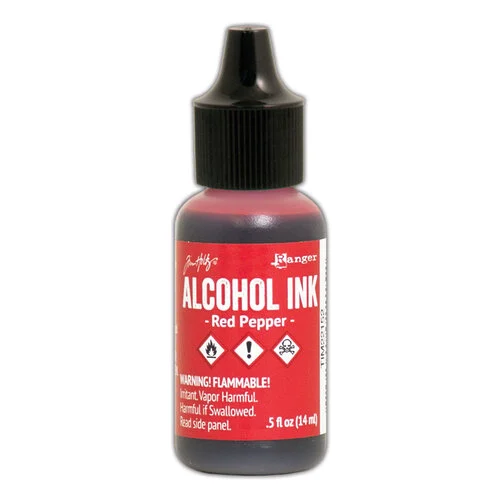 Ranger Ink - Tim Holtz - Adirondack Alcohol Ink - Red Pepper 1 Ranger Ink - Tim Holtz - Adirondack Alcohol Ink - Red Pepper