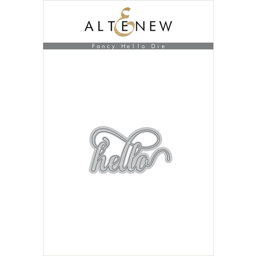 Altenew - Dies - Fancy Hello 1 Altenew - Dies - Fancy Hello