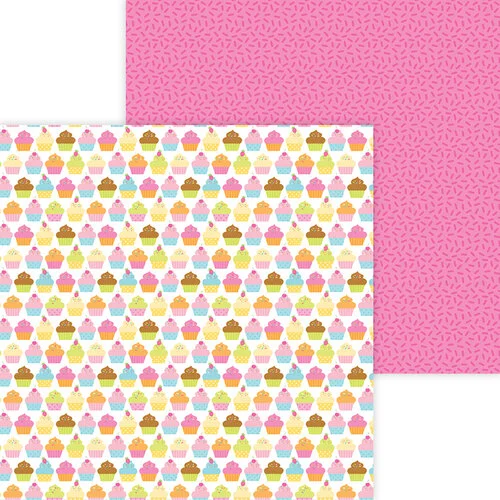 Doodlebug Design - Hey Cupcake Collection - 12 x 12 Double Sided Paper - Hey Cupcake 1 Doodlebug Design - Hey Cupcake Collection - 12 x 12 Double Sided Paper - Hey Cupcake