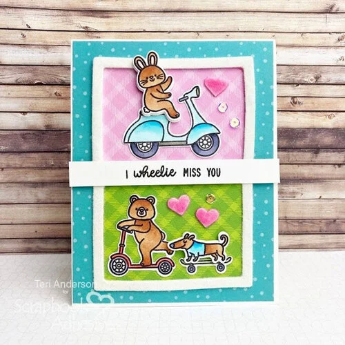Sunny Studio Stamps - Christmas - 6 x 6 Paper Pack - All Is Bright