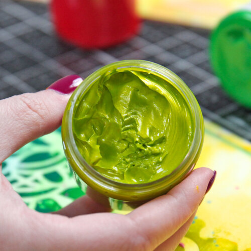 The Crafter's Workshop - Stencil Butter - Chartreuse 2 The Crafter's Workshop - Stencil Butter - Chartreuse