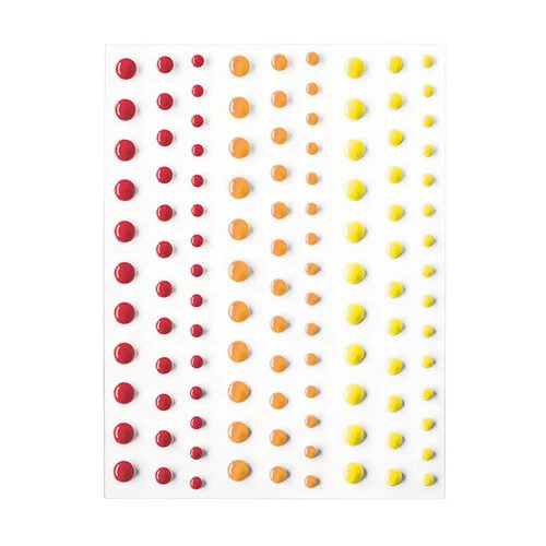 Hero Arts - Hero Hues - Self Adhesive Enamel Dots - Sunset 1 Hero Arts - Hero Hues - Self Adhesive Enamel Dots - Sunset
