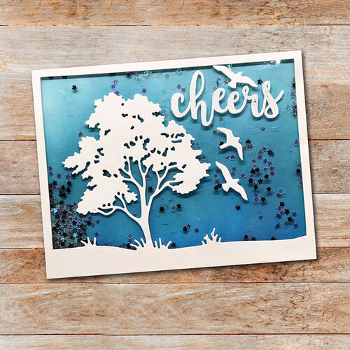 Paper Rose - Dies - Gum Tree Landscape