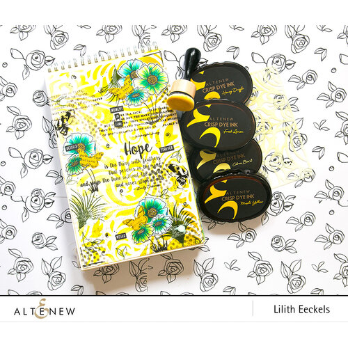 Altenew - Stencil - Elegant Swirls