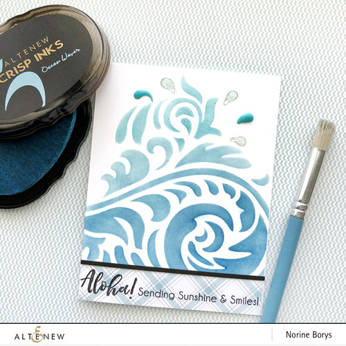 Altenew - Stencil - Elegant Swirls