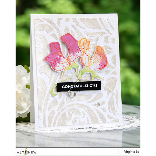 Altenew - Stencil - Elegant Swirls