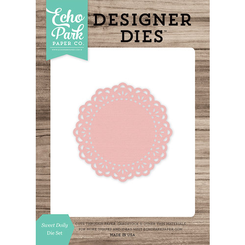 Echo Park - Designer Dies - Sweet Doily 1 Echo Park - Designer Dies - Sweet Doily