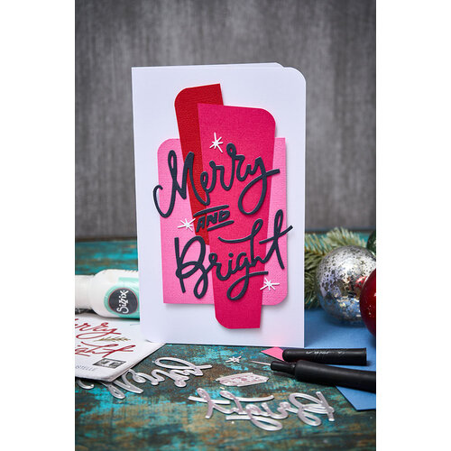 Sizzix - Tim Holtz - Thinlits Dies - Vault Merry and Bright 6 Sizzix - Tim Holtz - Thinlits Dies - Vault Merry and Bright