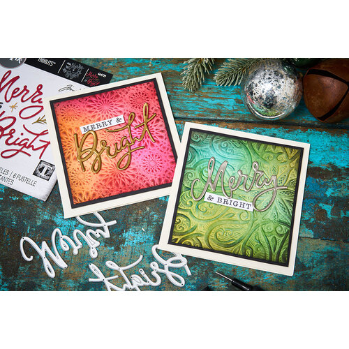 Sizzix - Tim Holtz - Thinlits Dies - Vault Merry and Bright 7 Sizzix - Tim Holtz - Thinlits Dies - Vault Merry and Bright