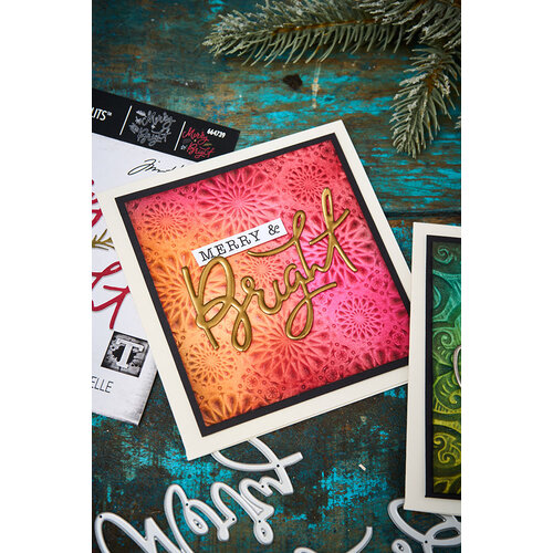 Sizzix - Tim Holtz - Thinlits Dies - Vault Merry and Bright 8 Sizzix - Tim Holtz - Thinlits Dies - Vault Merry and Bright