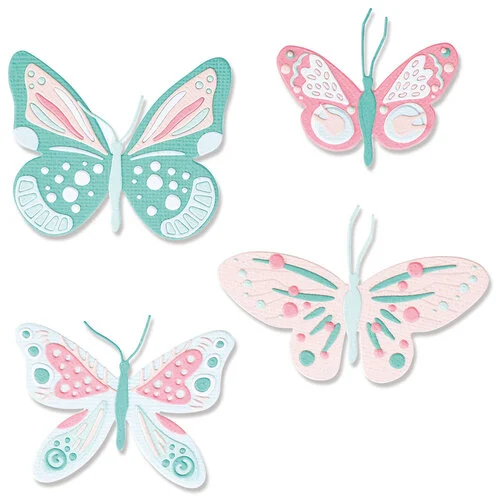 Sizzix - Thinlits Dies - Patterned Butterfly 3 Sizzix - Thinlits Dies - Patterned Butterfly