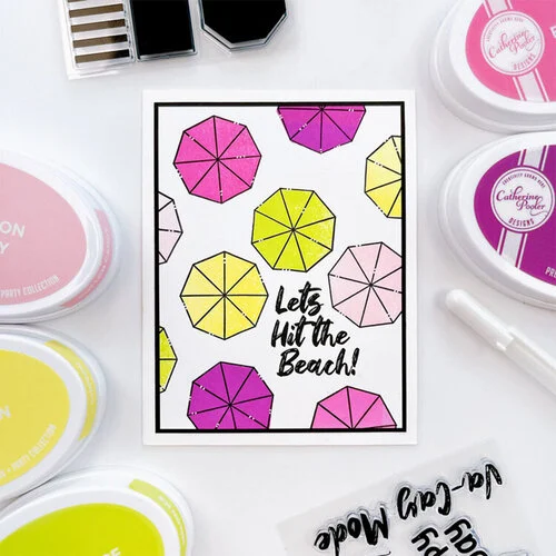Catherine Pooler Designs - Party Collection - Premium Dye Ink Pad - Chiffon 6 Catherine Pooler Designs - Party Collection - Premium Dye Ink Pad - Chiffon